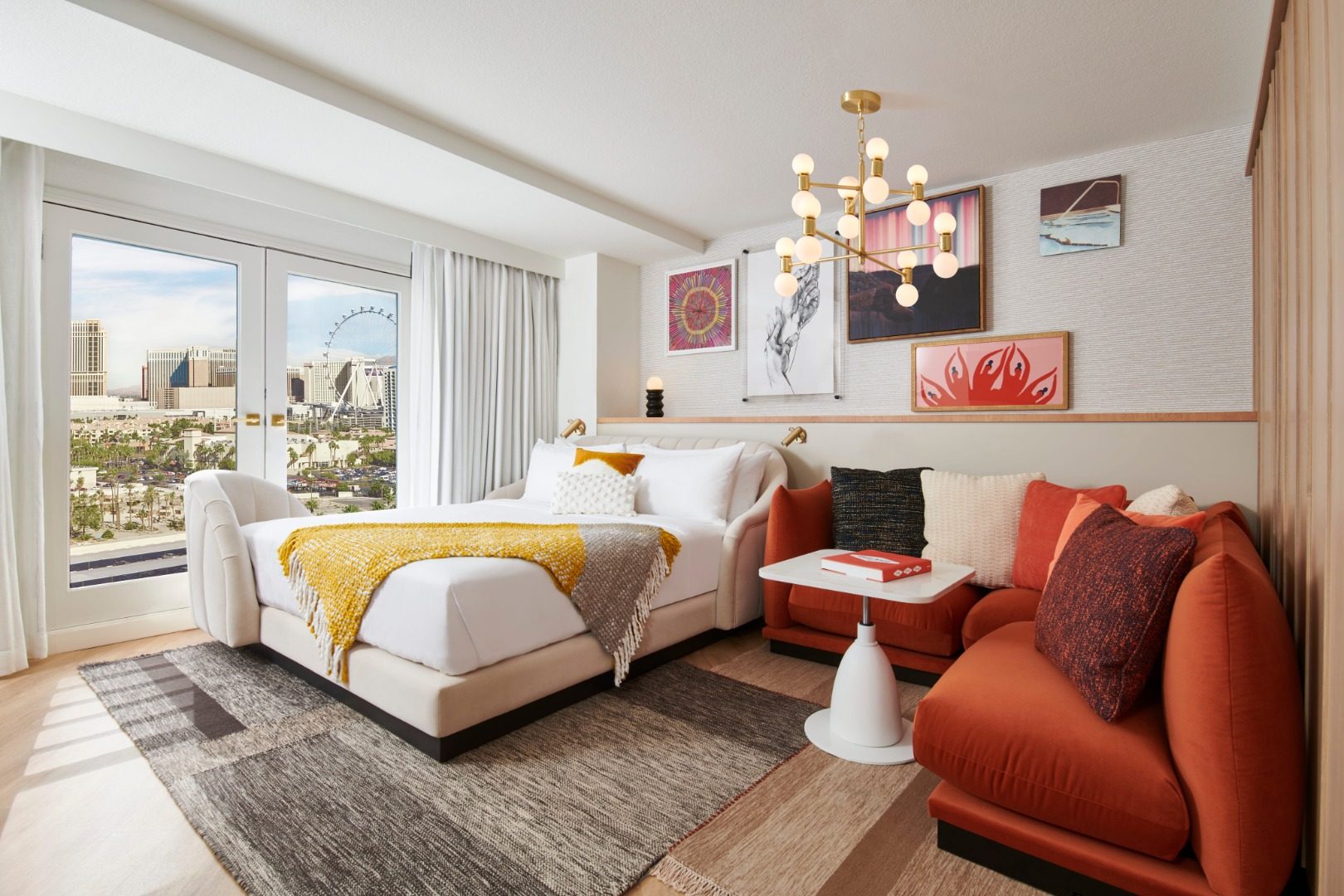 Canyon Chamber King room at Virgin Hotels Las Vegas